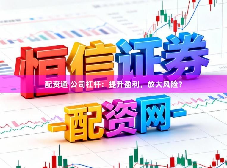 配资通 公司杠杆：提升盈利，放大风险？