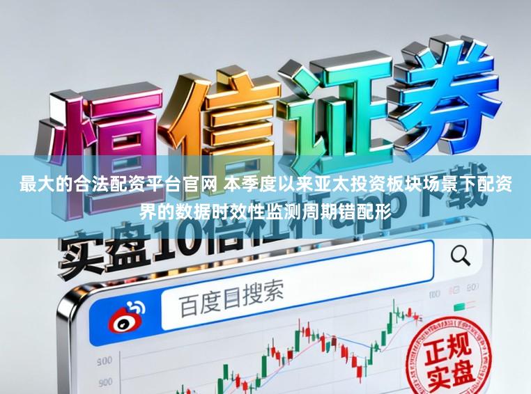 最大的合法配资平台官网 本季度以来亚太投资板块场景下配资界的数据时效性监测周期错配形