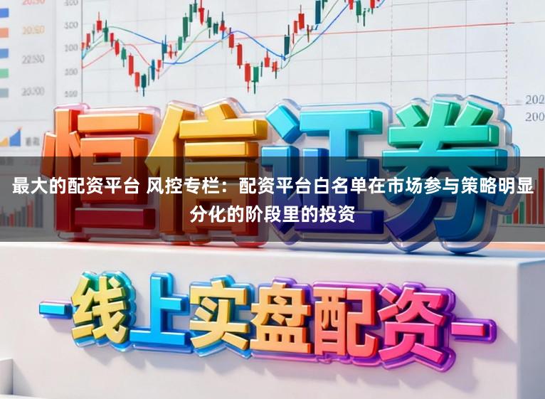 最大的配资平台 风控专栏：配资平台白名单在市场参与策略明显分化的阶段里的投资
