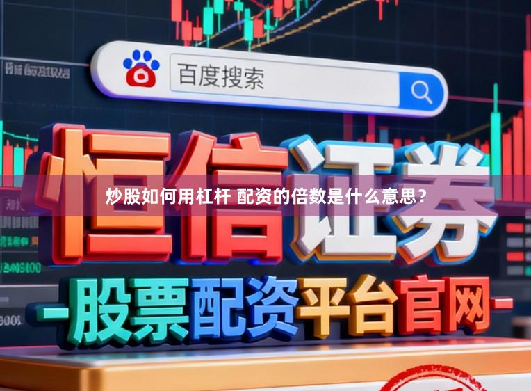 炒股如何用杠杆 配资的倍数是什么意思？